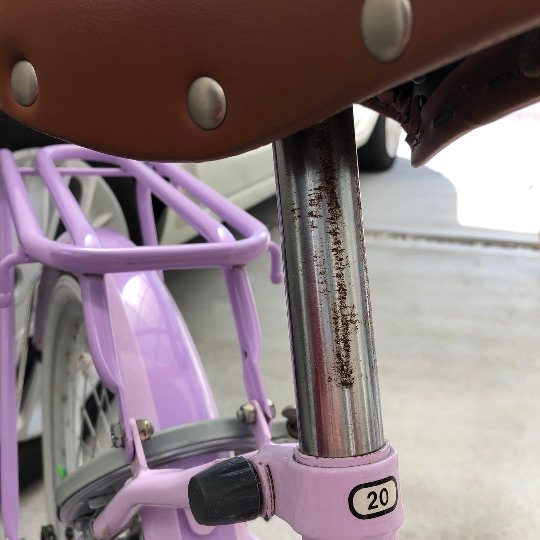 引取のみ】ダイワサイクル 子供 自転車 20インチ パープル - メルカリ