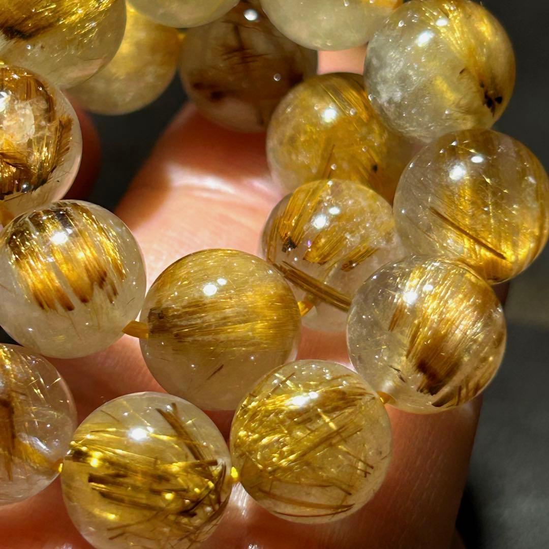 ☆ きいろちゃん様！福徳弁天秘宝③！キャッツアイ　タイガー タイチンルチルブレス