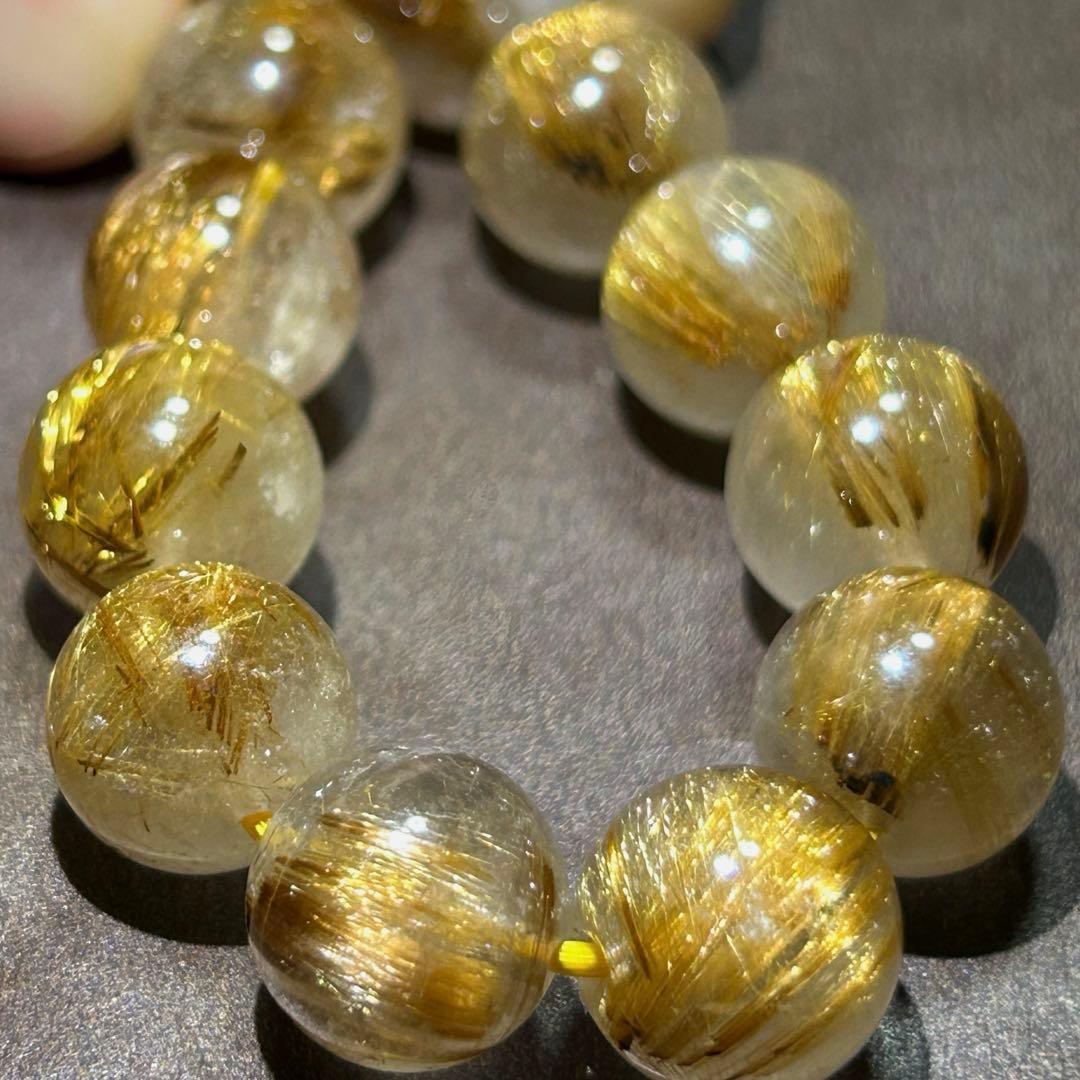 ☆ きいろちゃん様！福徳弁天秘宝③！キャッツアイ　タイガー タイチンルチルブレス