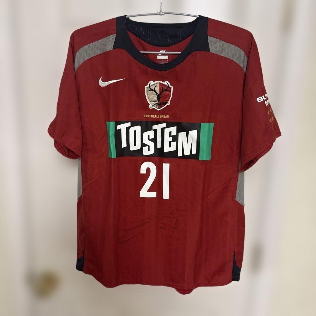 直筆サイン入りユニフォーム 2006-2007 曽ヶ端　鹿島アントラーズ 直筆サイン入りユニフォーム 2006-2007 曽ヶ端 鹿島アントラーズ 鹿島