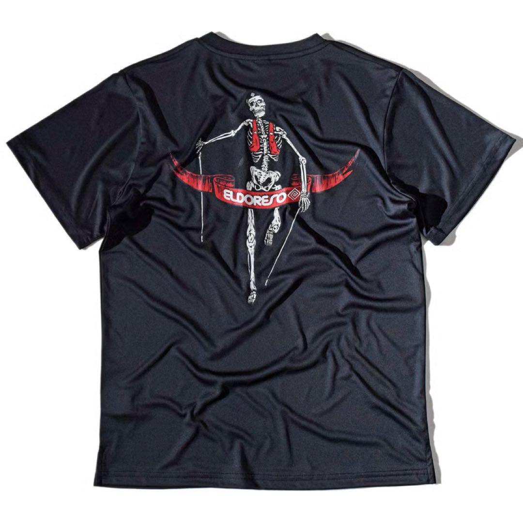 ELDORESO エルドレッソ ボーンマン Tシャツ 未使用品 サイズMブラック