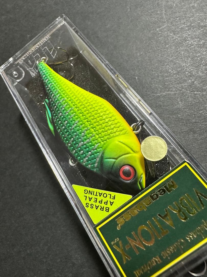 稀少】旧バイブレーション-X BAF_マットタイガー_メガバス_オールド