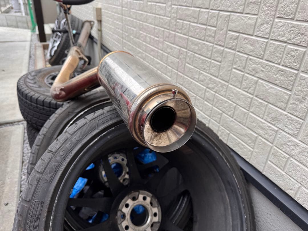 zn6 brz マフラー　ロッソモデロ？？　中間ストレート ROSSO MODELLO（ロッソモデロ） 86 ZN6 競技用マフラー ステンレス