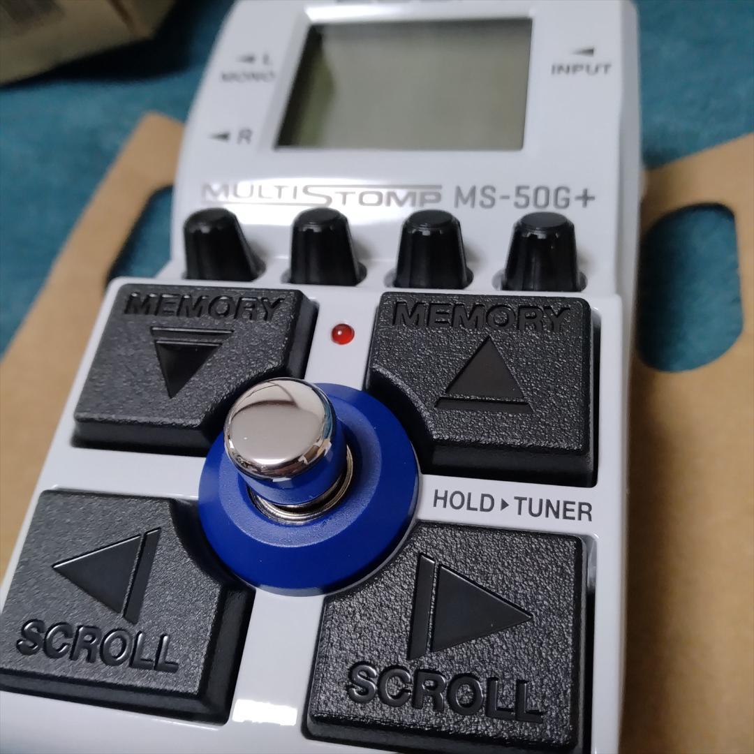 未使用 ZOOM MS-50G+ Zoom MS-50G+ MultiStomp Multi-effects Pedal | Sweetwater