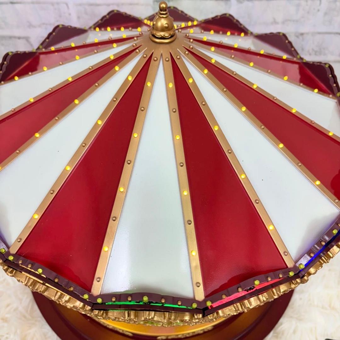 ミスタークリスマス メリーゴーランド 大型 Christmas オルゴール 回転