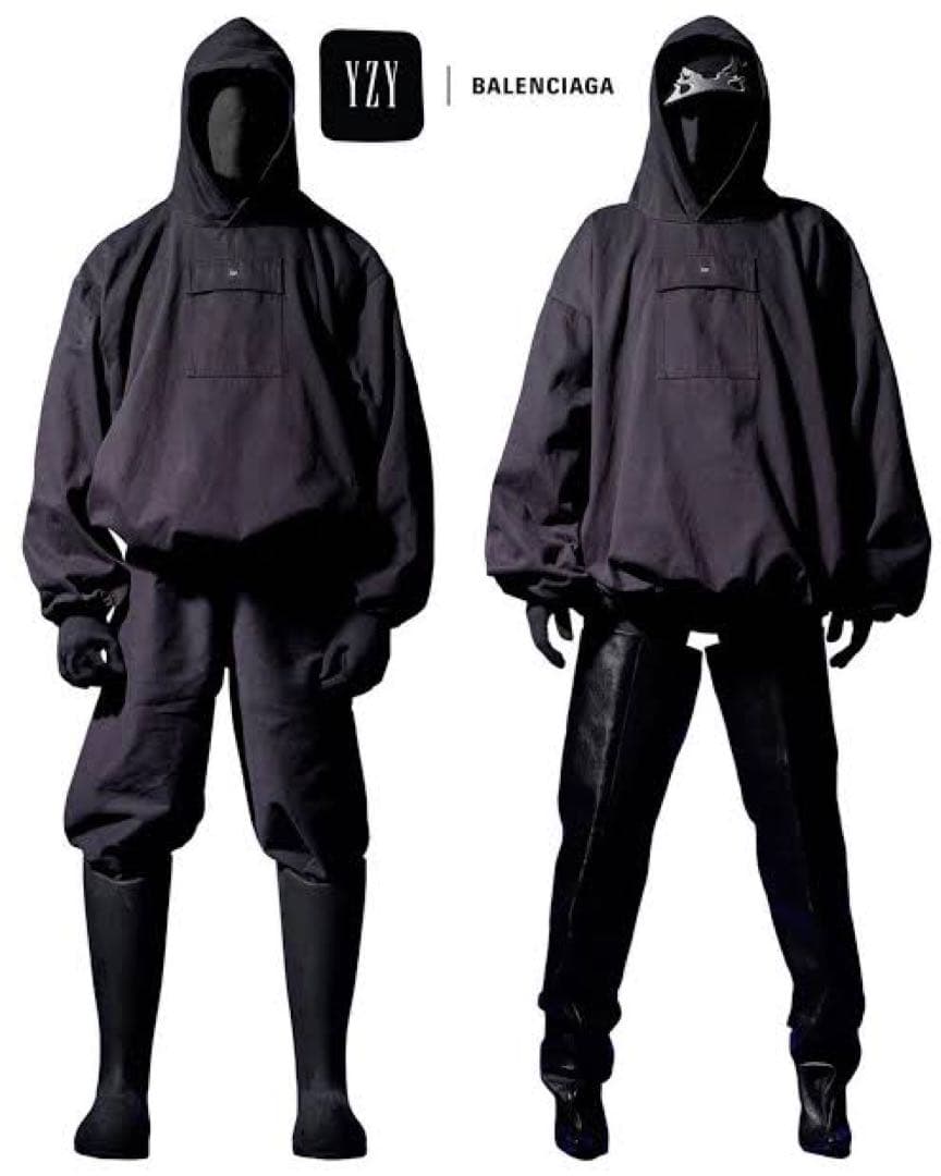 YEEZY GAP BALENCIAGA SATEEN ANORAK sサイズ - メルカリ