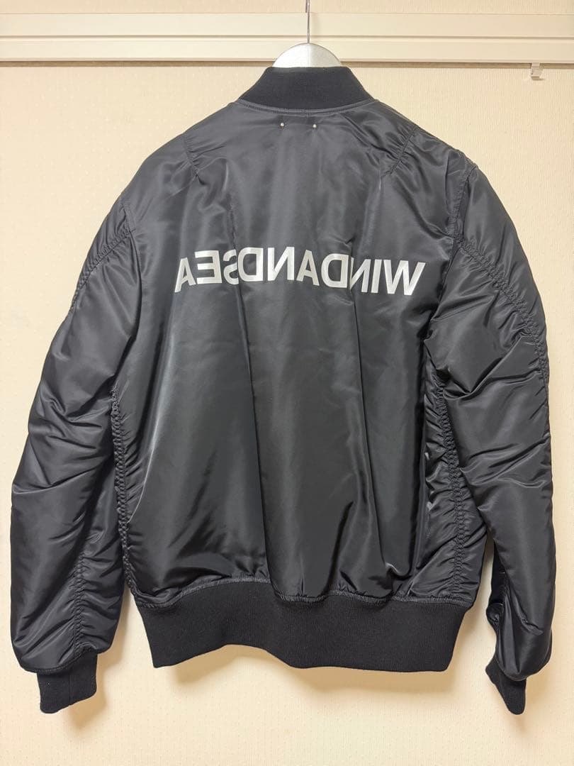 キムタク 私物 WIND AND SEA MINEDENIM ma1