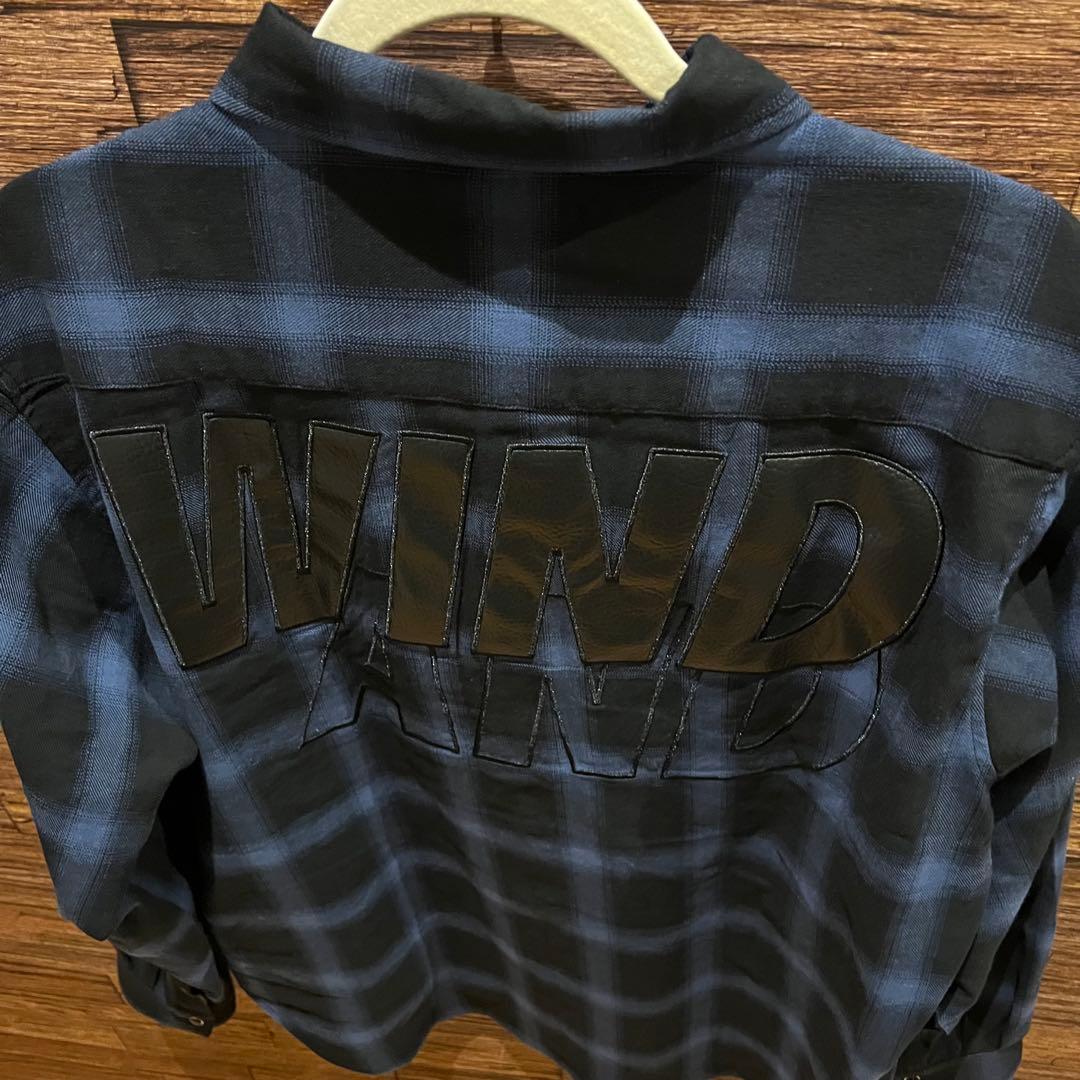 限定 WIND AND SEA Ombre Plaid Nel Shirt