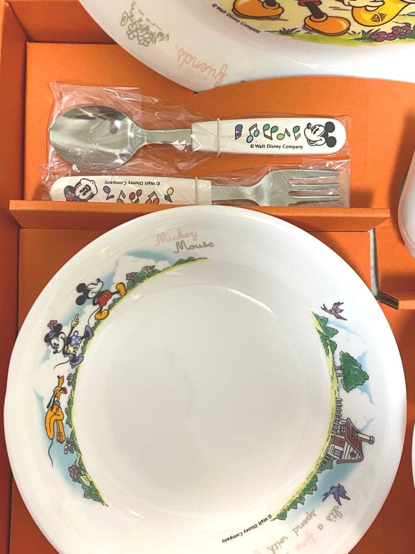 新品未使用＊コレール ディズニー（ミッキー&ミニー） 6点セット 岩城