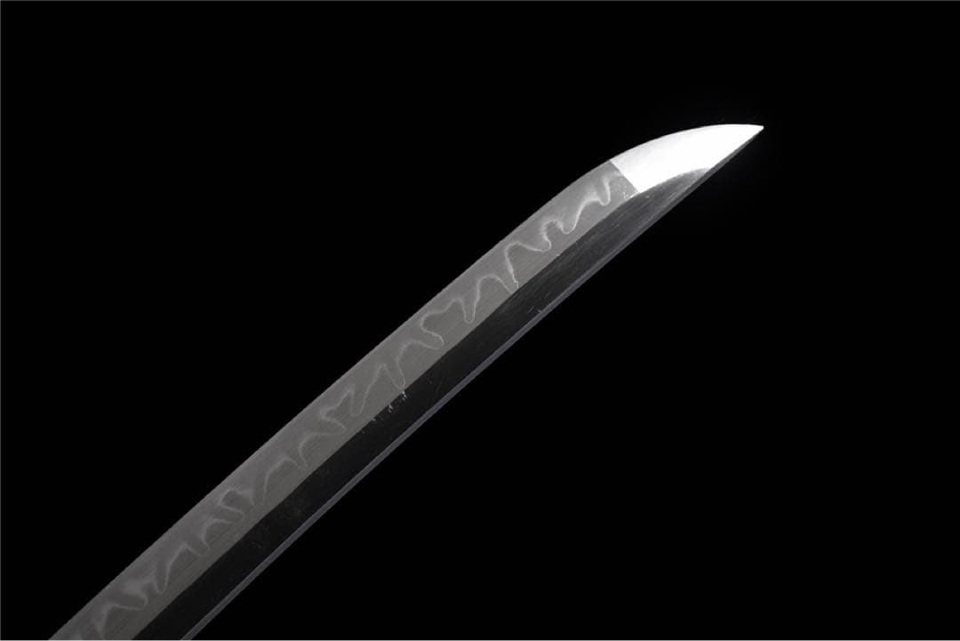 T 10焼刃木の葉紋侍刀『寒夜』日本刀 模造刀 居合刀