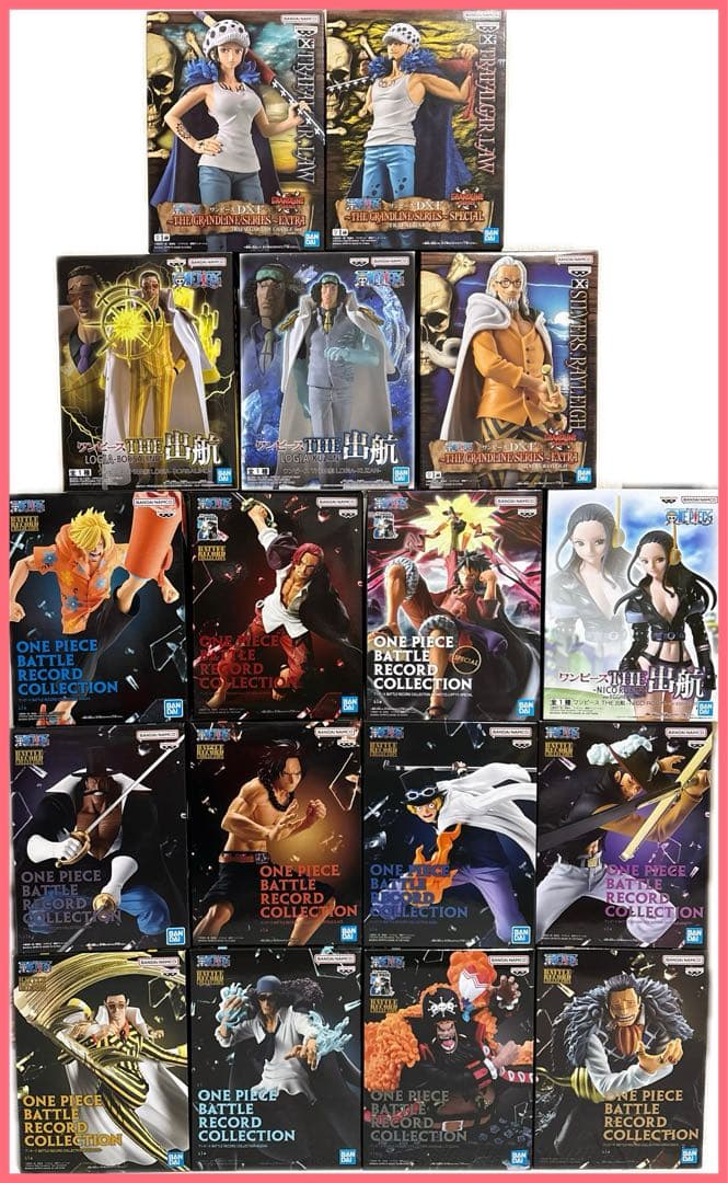 ワンピース　フィギュア　まとめ売り① 17体 ワンピースフィギュアまとめ売り