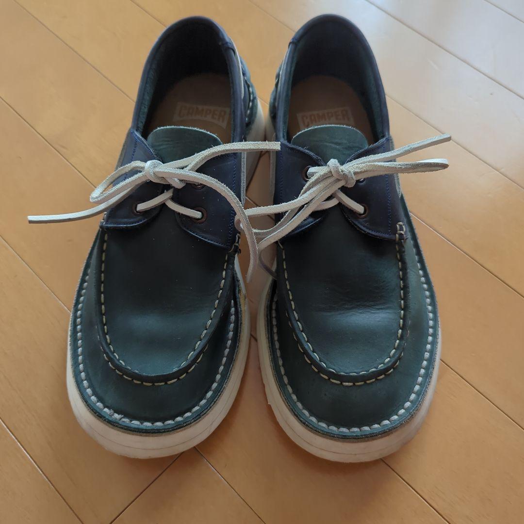 メンズ シューズ CAMPER カンペールモカシン デッキシューズ25.5〜26