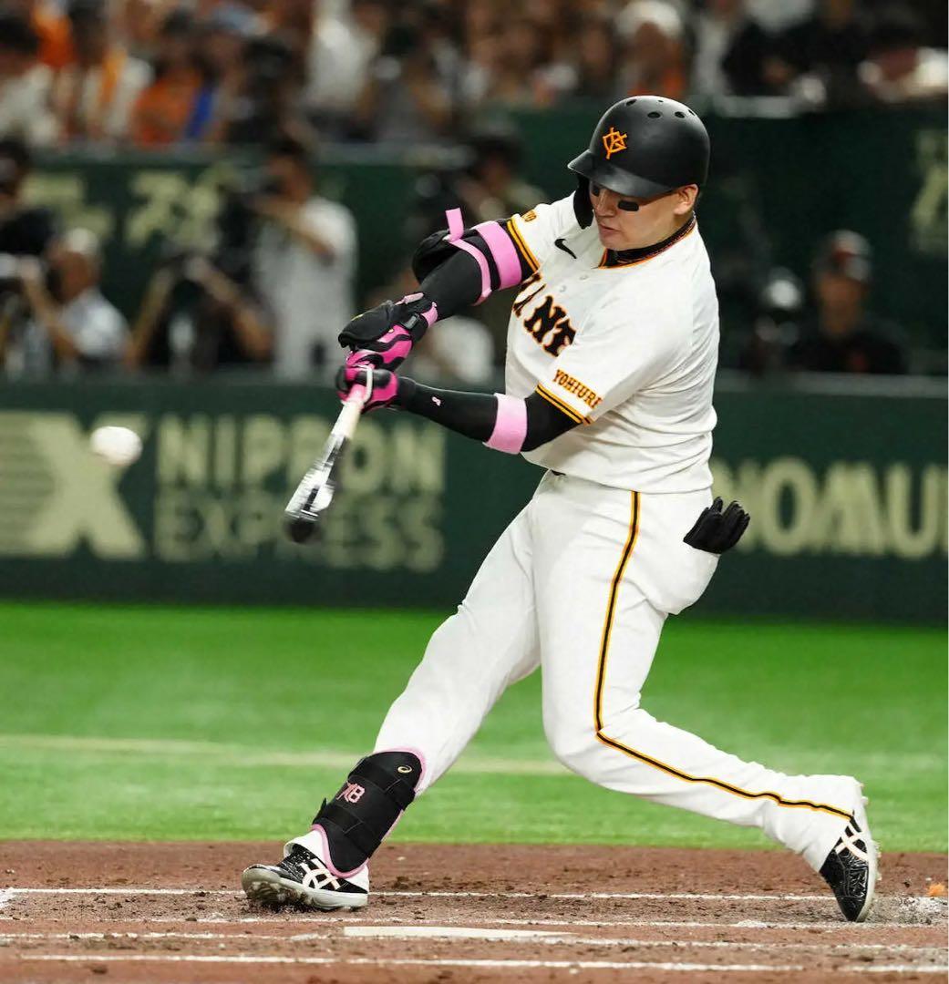 読売ジャイアンツ 巨人 丸佳浩 #8 バット NPBマーク 支給品 実使用