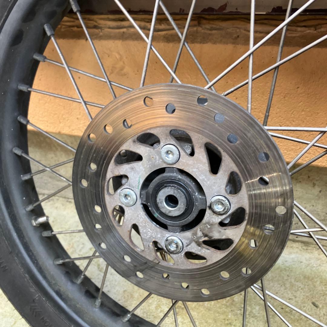 ハンターカブCT125 JA55 純正タイヤホイール、ローター付きセット