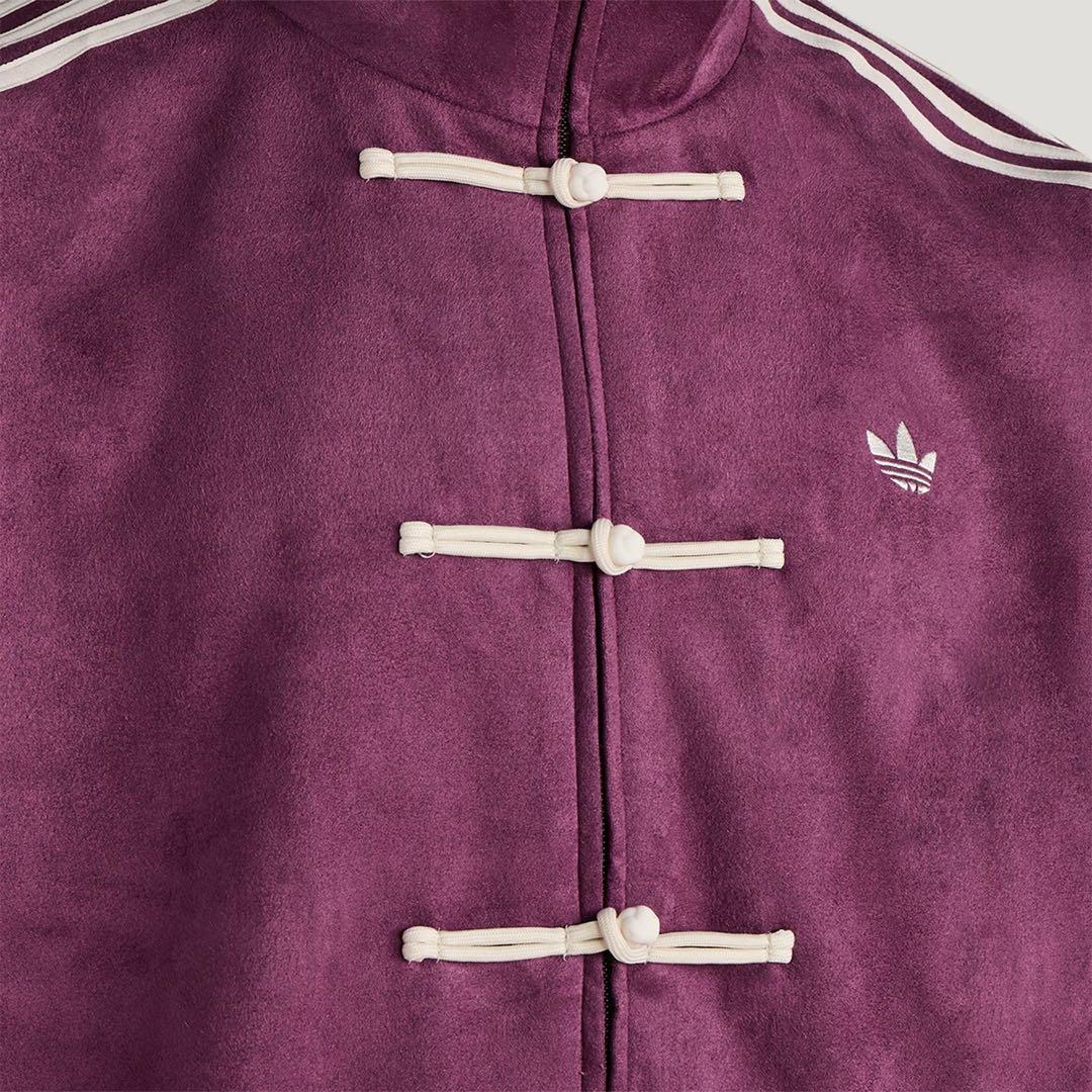 Adidas アディダス 中国限定 巳年チャイナトラックジャケット紫M