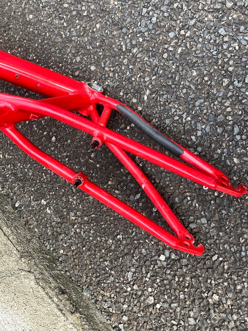 ポルシェバイク フレームセット サスペンション付き