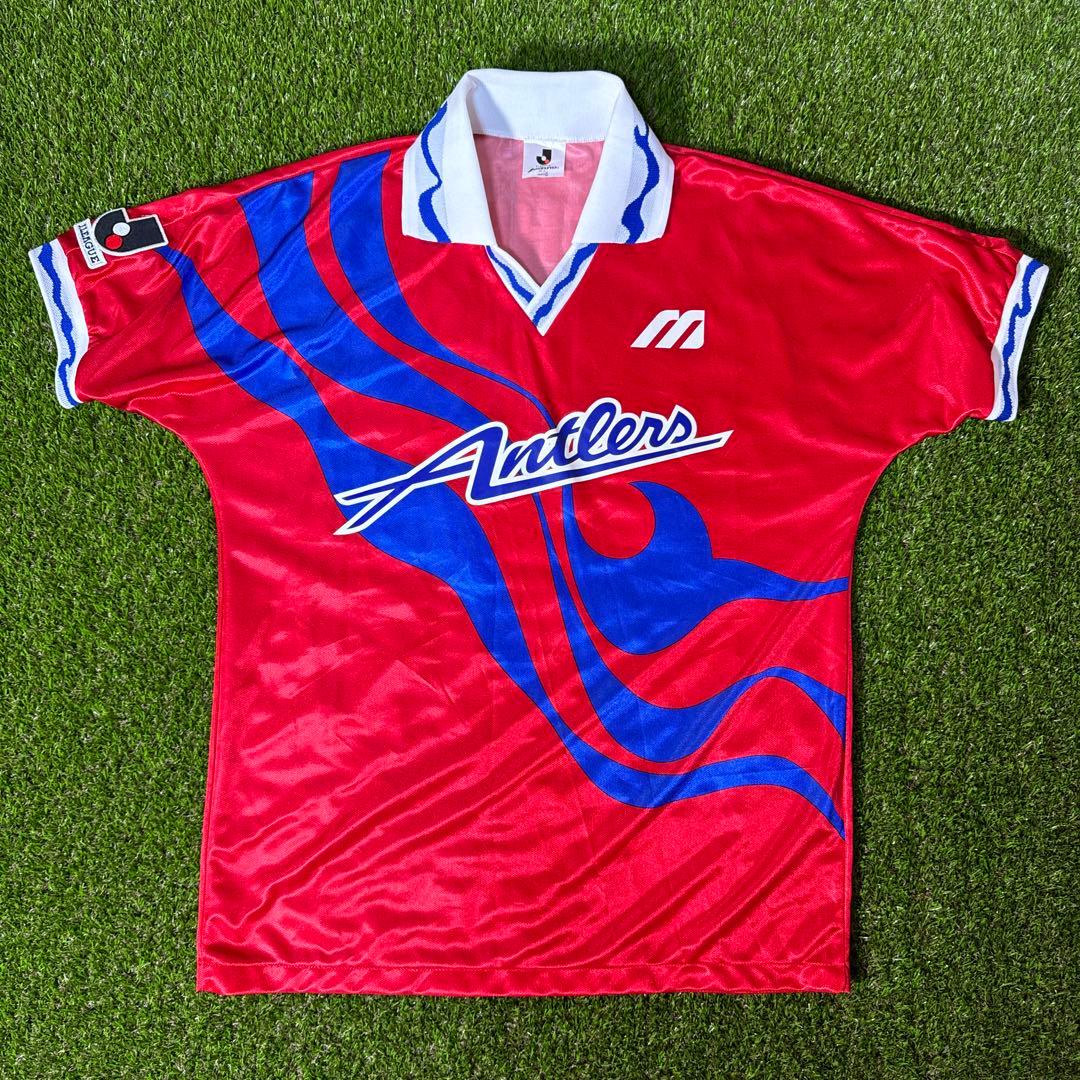 鹿島アントラーズ 93-94 mizuno ユニフォーム ジーコ在籍時 - メルカリ