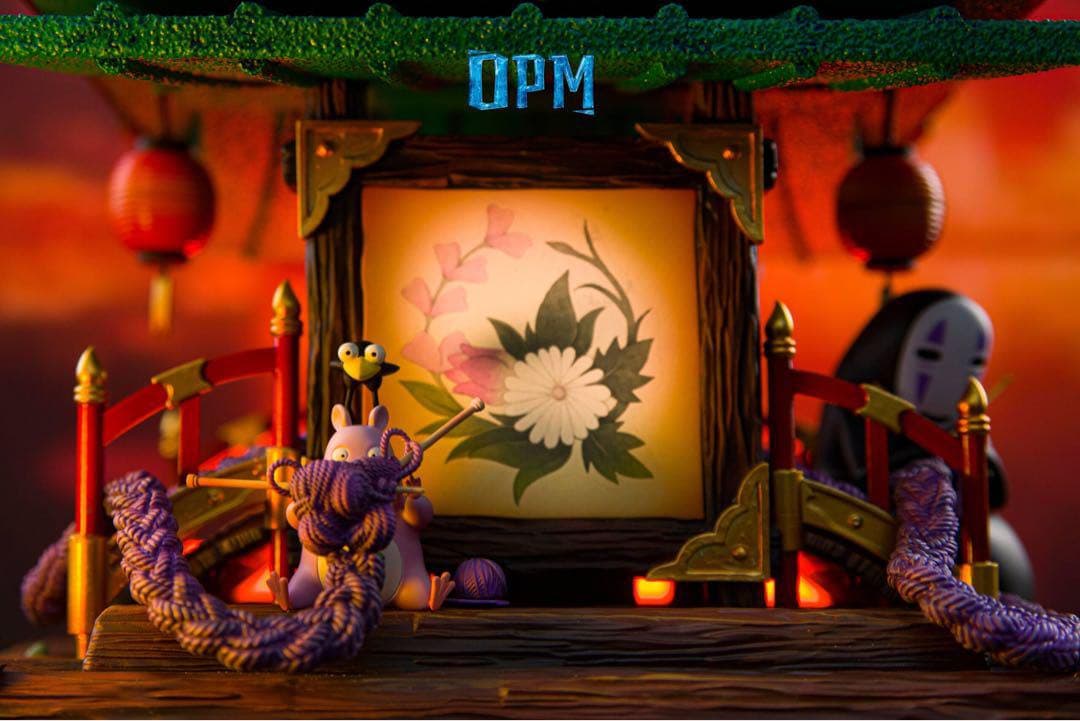 荻野・千尋 & ハク 千と千尋の神隠し フィギュア ガレージキット