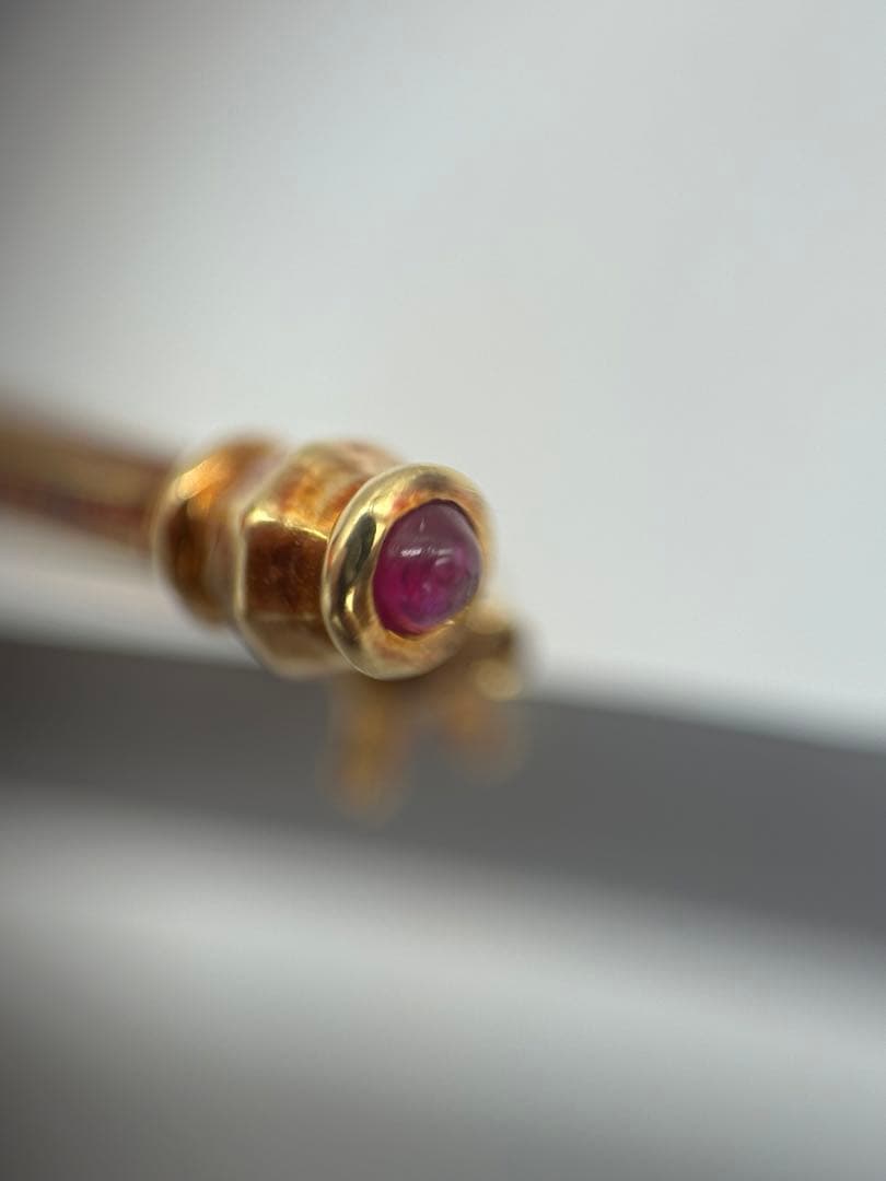 K18】ブローチ ダイヤモンド0.02ct 約8g 貴金属