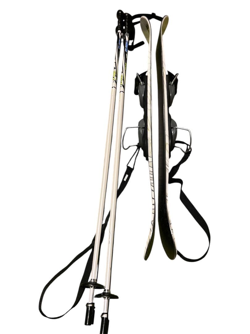 ☆HART FREELUNCH 99cm ショートスキー＋DIVAストック極美品