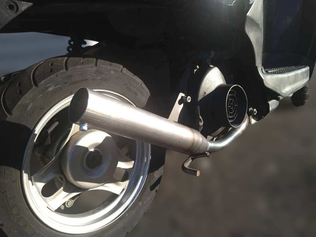 ホンダ TODAY用マフラー《ONEDAY》クリア塗装 50.8 トゥディ