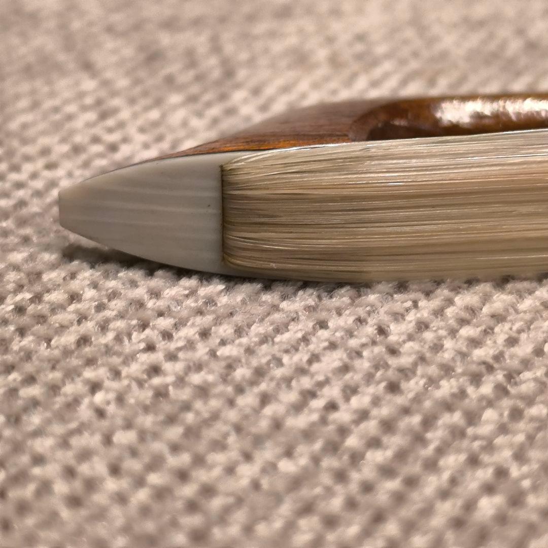 オールド】バイオリン弓 4/4 フェルナンブーコ材 無刻印 スティック修復済
