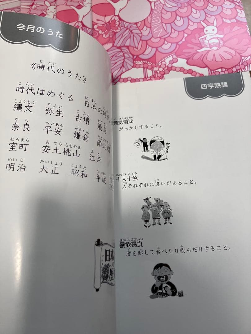 しちだ式 知育教材 モマン MOMEN 4月から3月まで一年