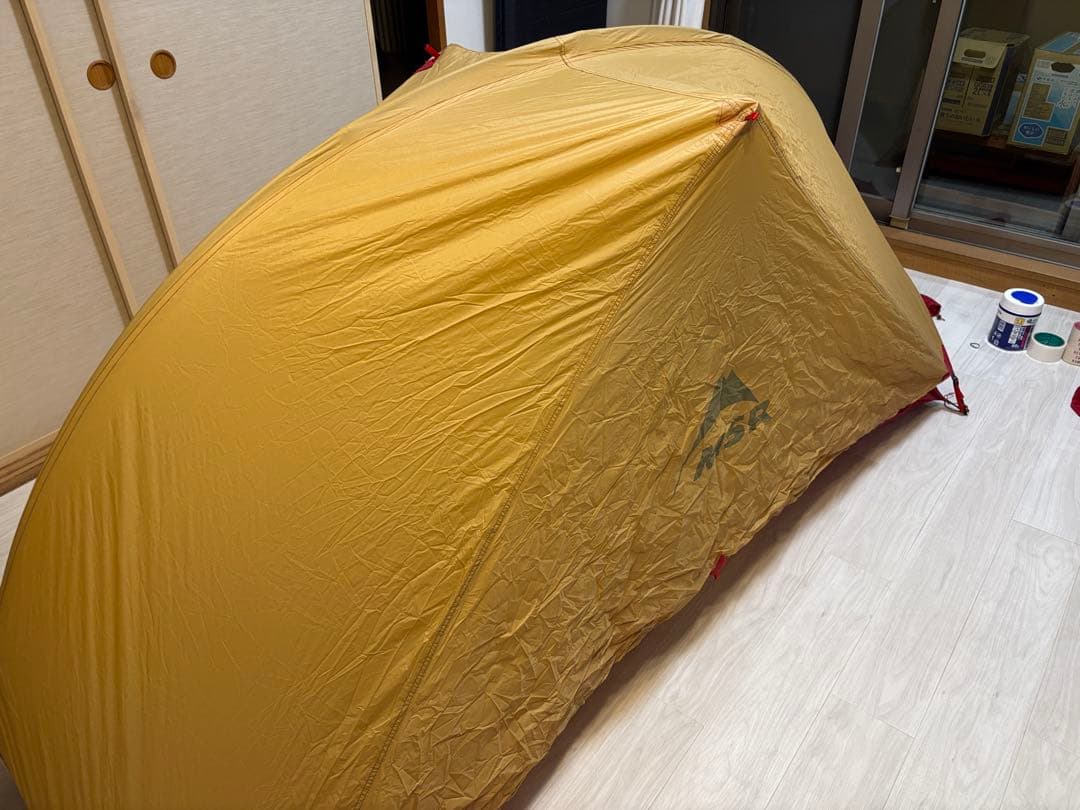 美品】MSR Hubba Hubba 1専用フットプリント付き 1人用