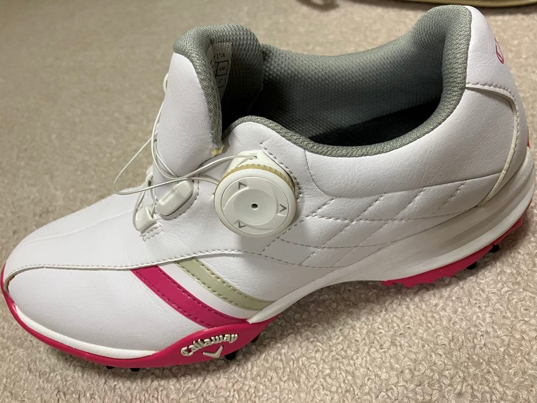 Callaway ゴルフシューズ 23.5cm 可愛いケース付き