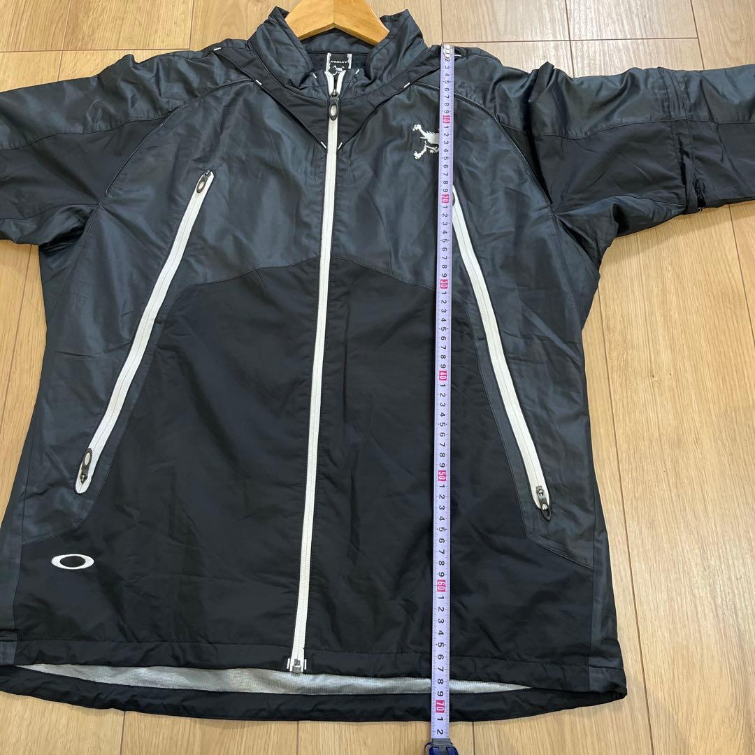 Oakleyオークリー スカル ブラック 黒ナイロン セットアップ 上下 XL