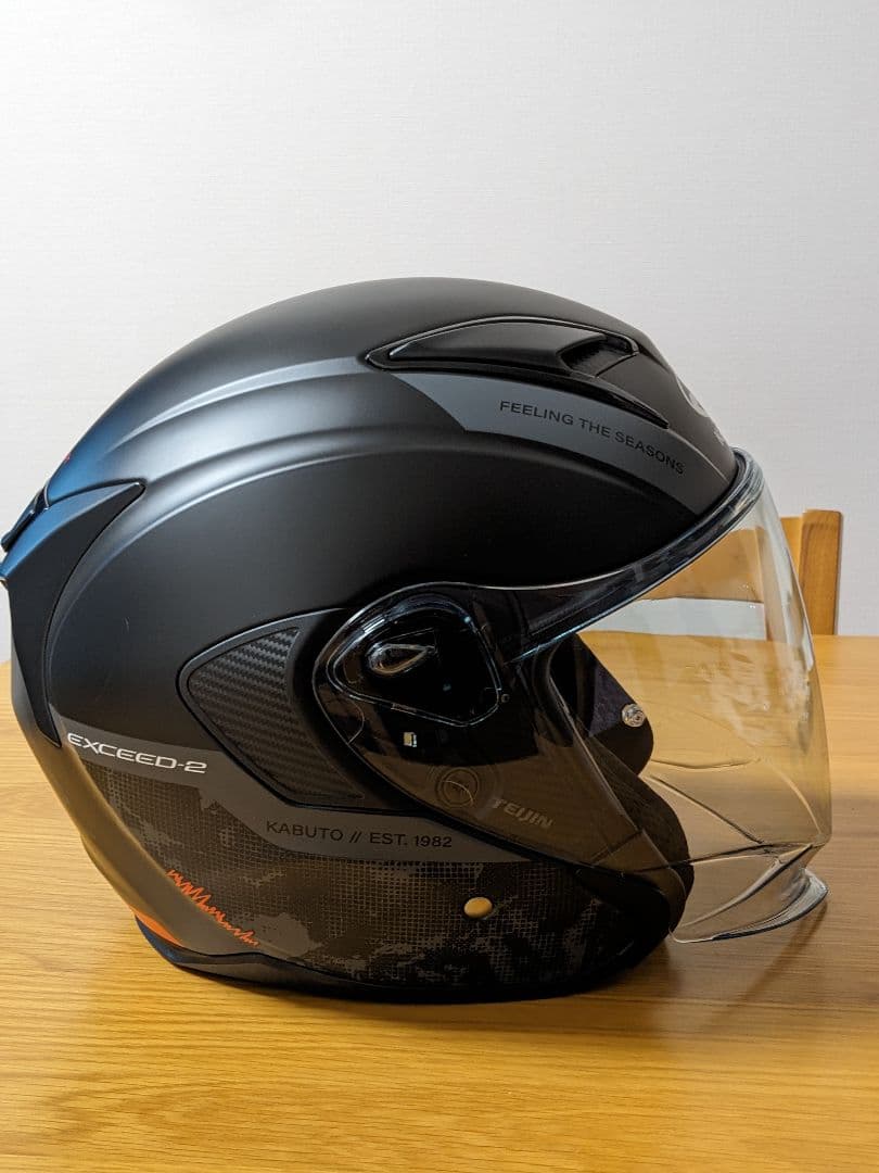 OGK カブト EXCEED-2 DUNE M57-58cm フラットブラック