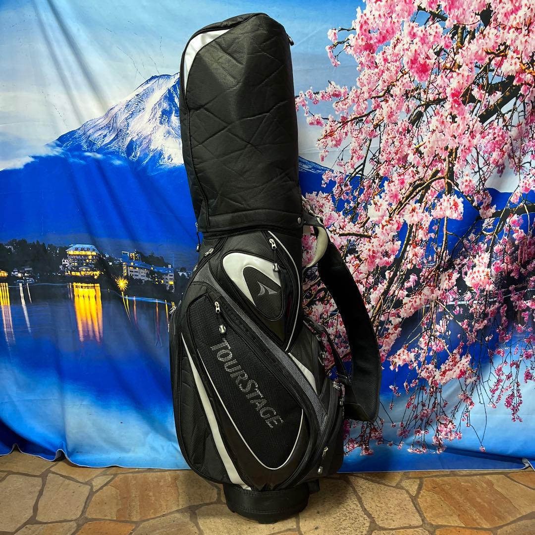 寶BR-977ツアーステージキャディバッグ 3.5kg21cm