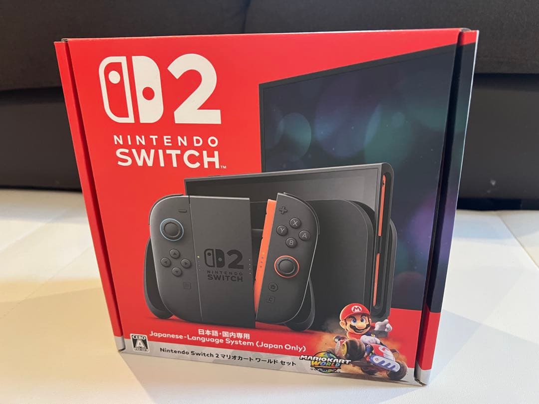 新品未開封　Nintendo Switch 2 マリオカート ワールドセット Nintendo Switch 2(日本語・国内専用) マリオカート ワールド セット+