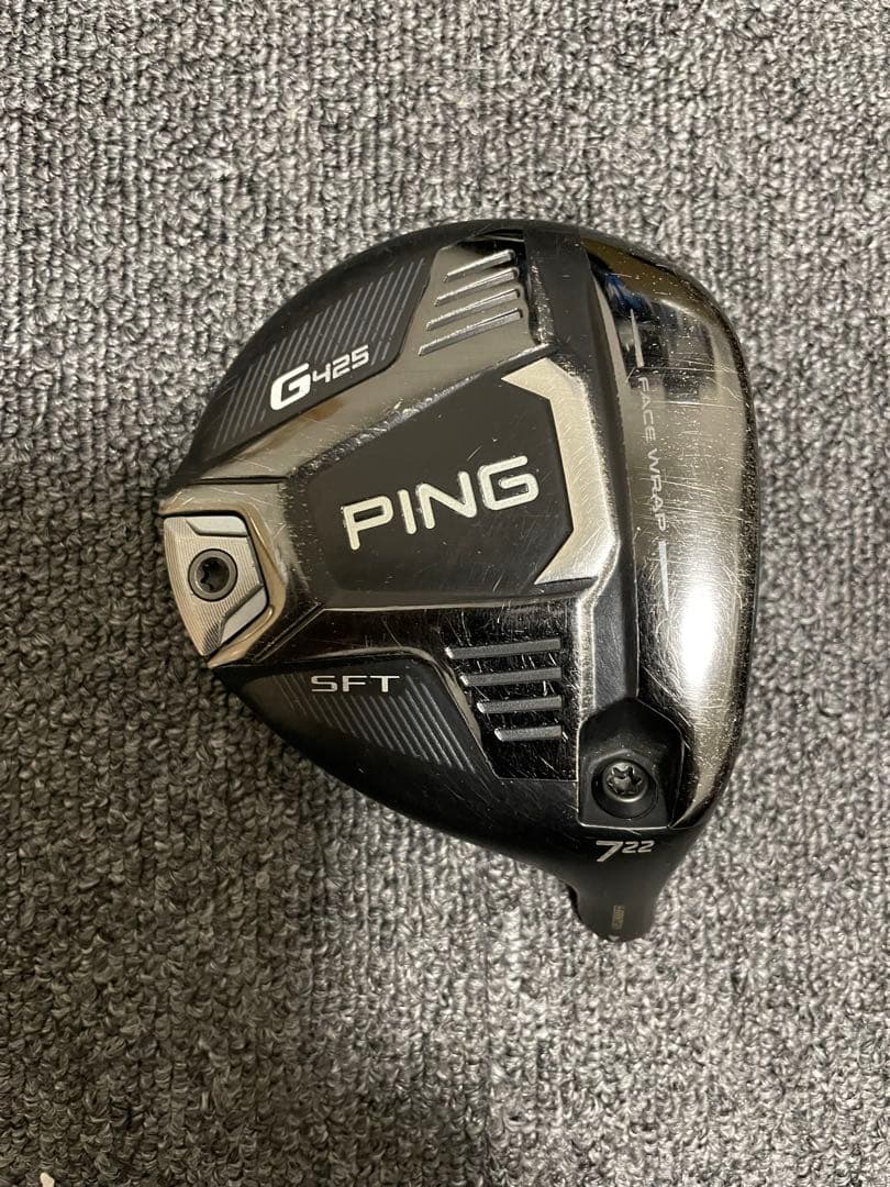 （希少）ピン　G425 SFT 7W ヘッドのみ ピン（PING）（メンズ）G440 SFT フェアウェイウッド(7W ロフト22度