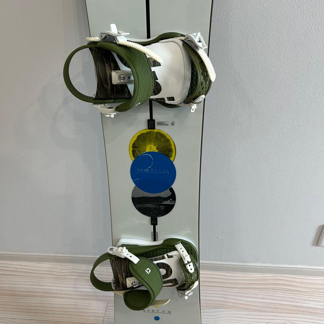 2点セット】バートン バラクーダ 157cm ユニオン コンタクト - メルカリ