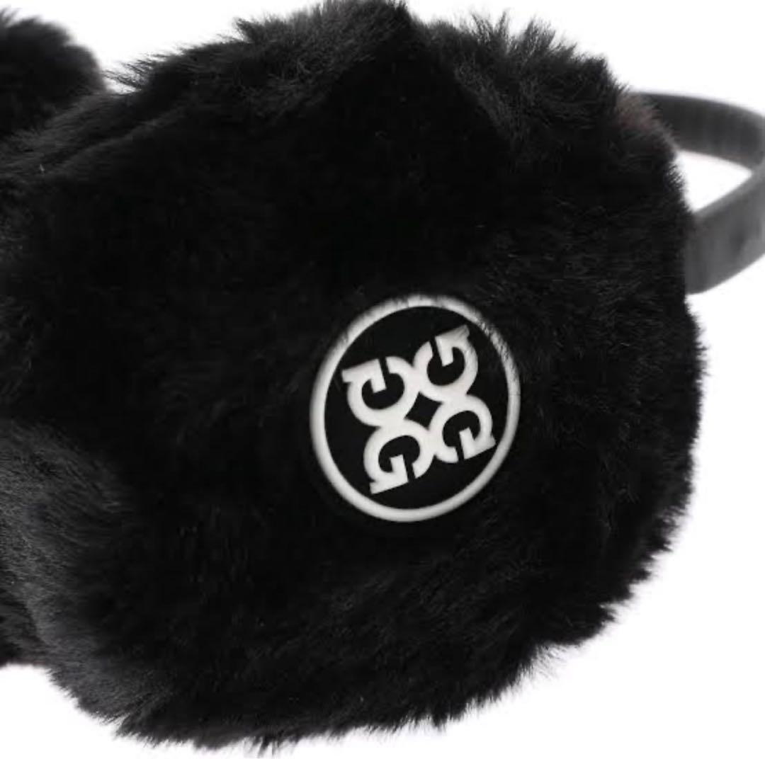 新品￼】G/FORE ジーフォア イヤーマフ 黒 防寒￼耳当て￼