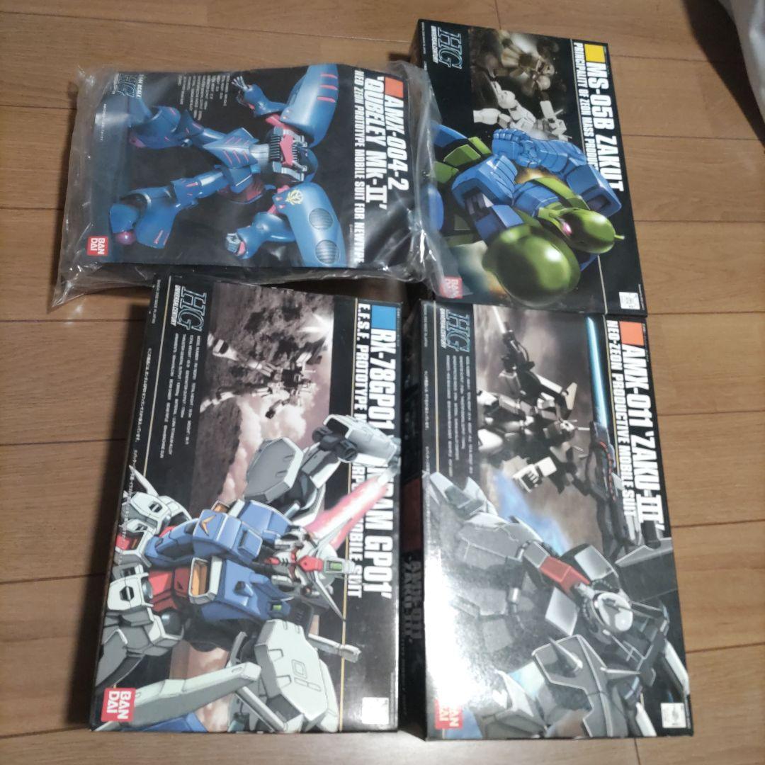 HG ガンプラ 4点セット 未組立　難あり 2026年最新】Yahoo!オークション -ガンプラ 未組立 セットの中古品