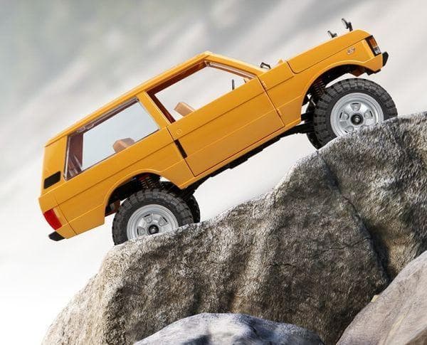 技術基準適合証明済 1/12 初代レンジローバー 黄 MN-1680 - メルカリ