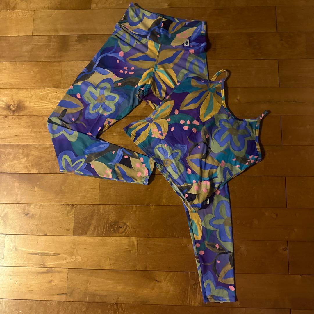 リンダワークス　ヨガウェア　モロッコブルー リンダワークス ヨガウェア モロッコブルー リンダワークス ヨガウェア