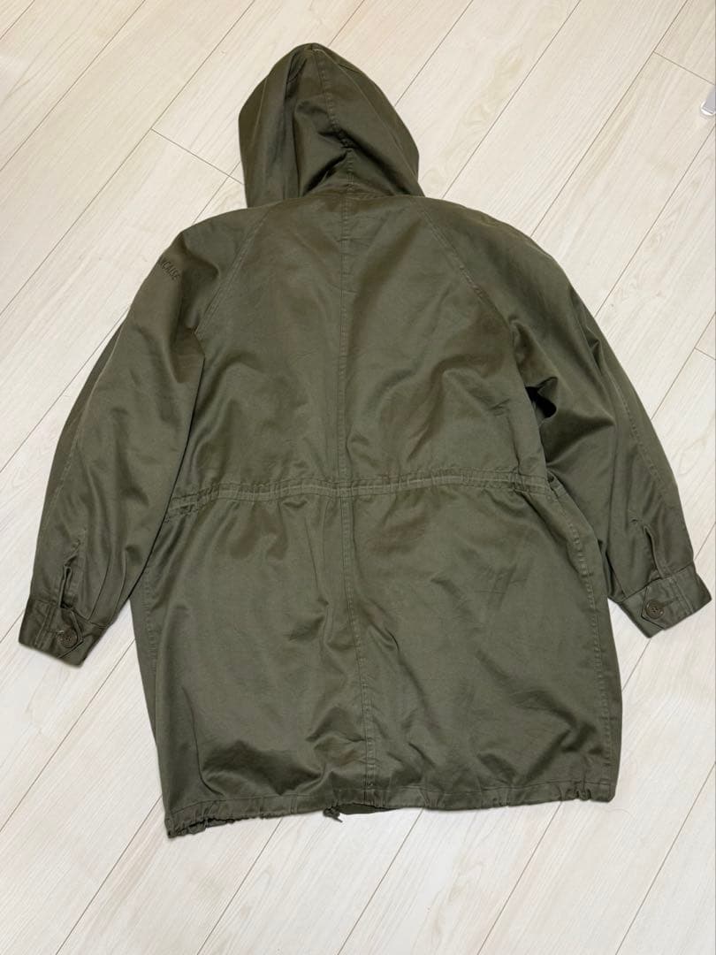 フランス軍 実物 70s ミリタリーモッズコート ライナー付き M-65系