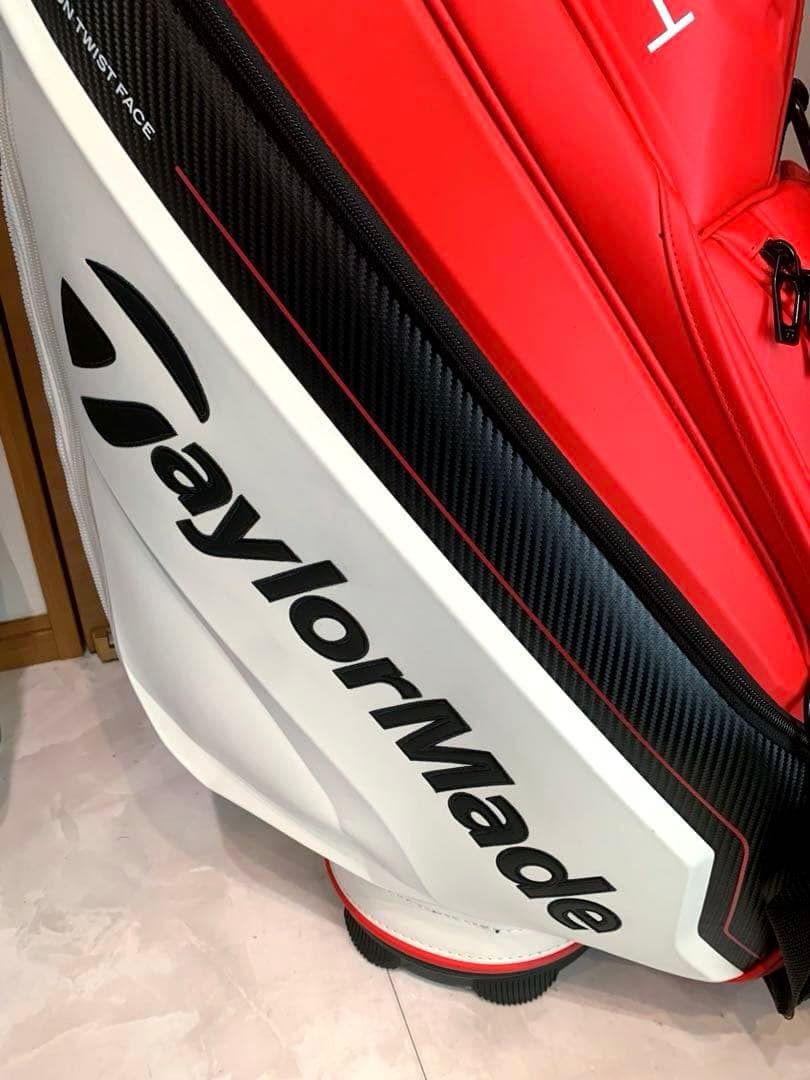 美品 テーラーメイド ステルス2 ツアースタッフ 3点式 キャディバッグ