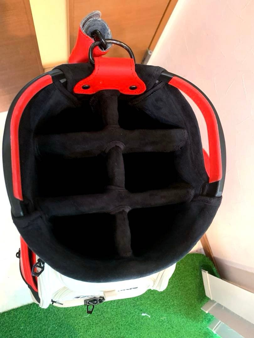 美品 テーラーメイド ステルス2 ツアースタッフ 3点式 キャディバッグ