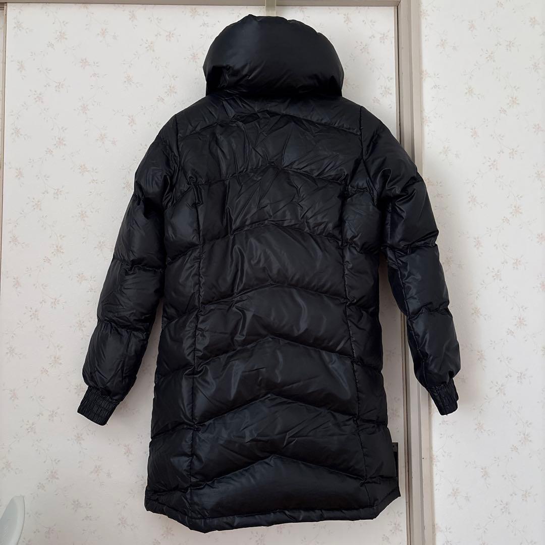 PUMA ブラック ダウン ベンチコート レディース M ダウン90%