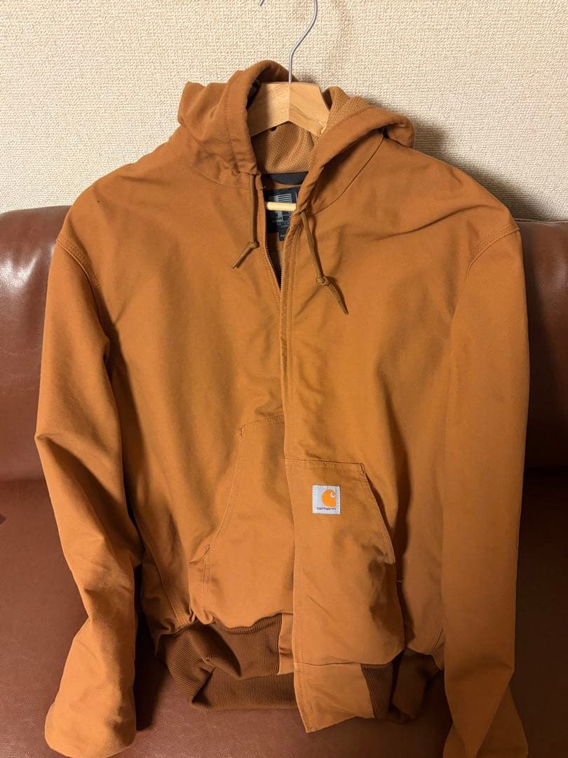 carhartt アクティブジャケット　サーマルライナー フードジャケット carhartt(カーハート) Thermal-Lined Duck Active Jacket サーマル
