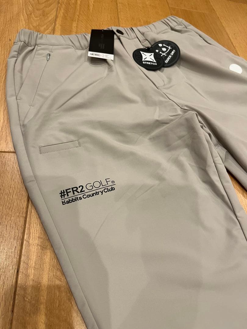 新品】#FR2 GOLF ストレッチ ベージュパンツ 2XL