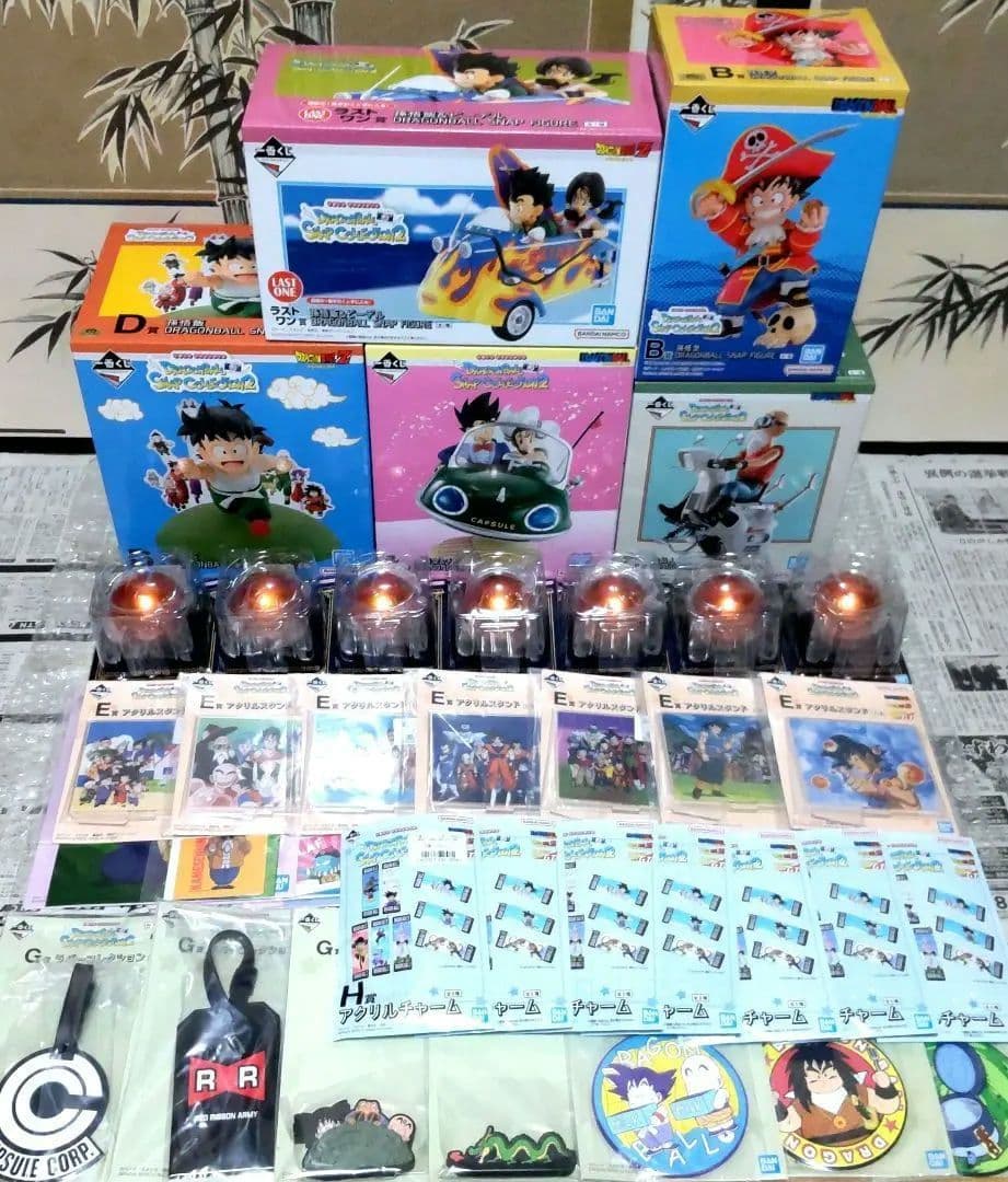 一番くじドラゴンボール〜snap collection2〜セミコンプリートセット 一番くじ ドラゴンボール DRAGONBALL SNAP COLLECTION2｜一番くじ