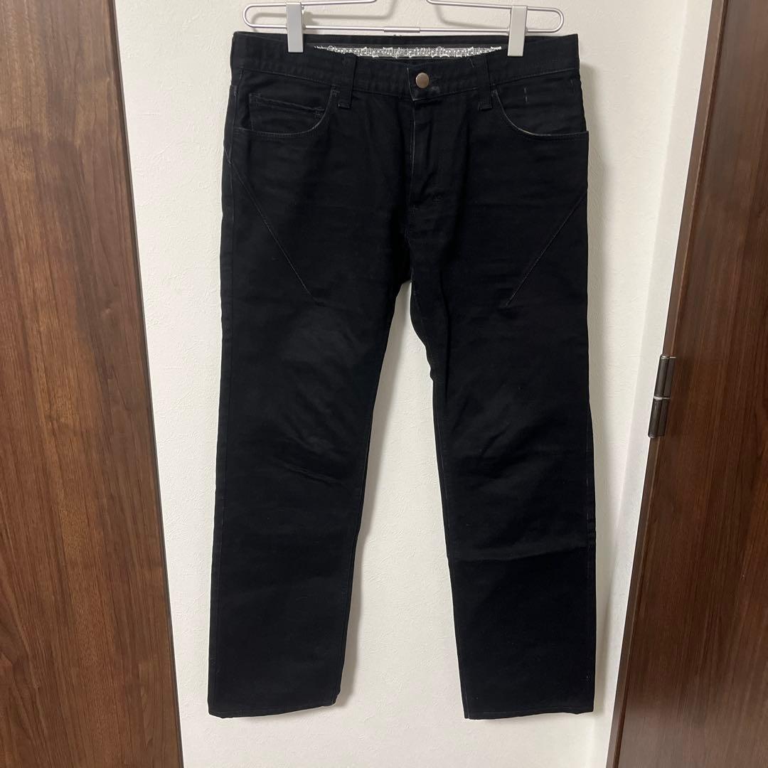 ナンバーナイン ブラック ストレートデニム 2 NUMBER (N)INE - NUMBER NINEナンバーナイン 2006AW NOIR期 ハート涙