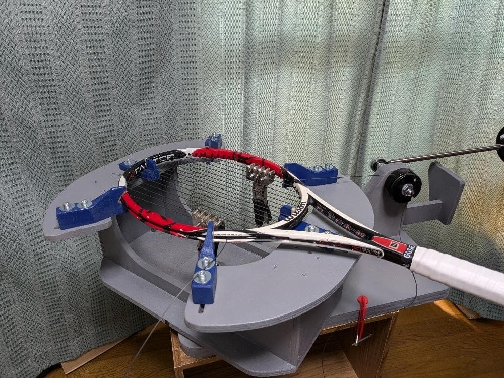 ストリングマシン(ガット張り機)TG-5a - メルカリ