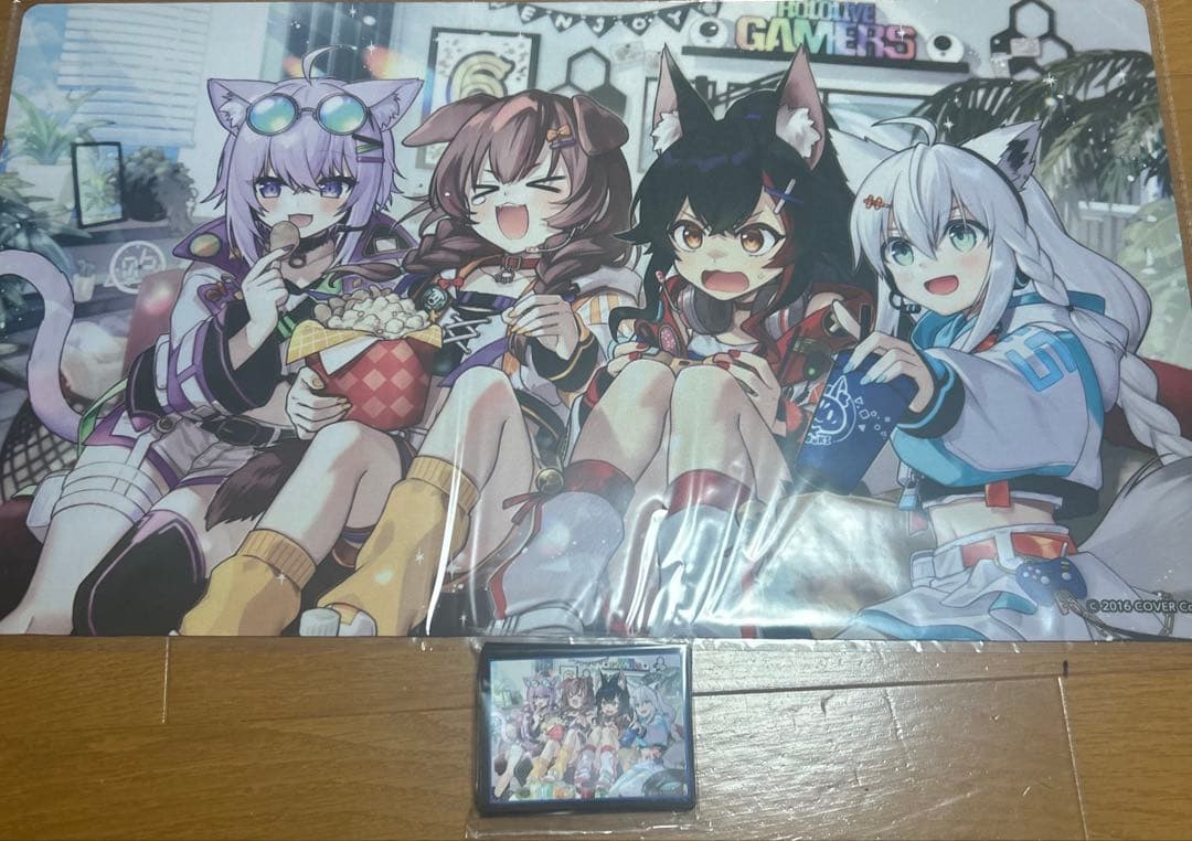 公式 ホロライブゲーマーズ プレイマット hololive - メルカリ
