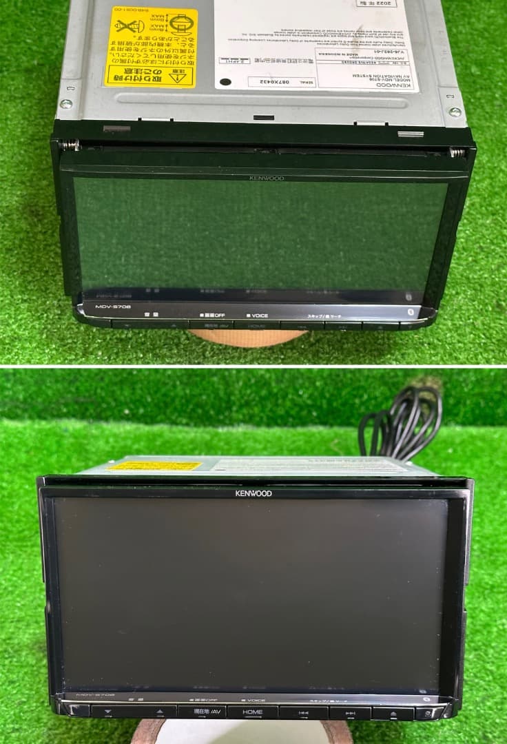 ケンウッド MDV-S708 ナビ フルセグ。地図データ2020年版.ケンウッド
